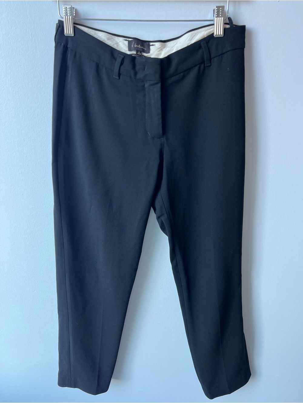 ARITZIA Babaton Women’s Black Cropped Dress Pants Size 4 Office Trousers